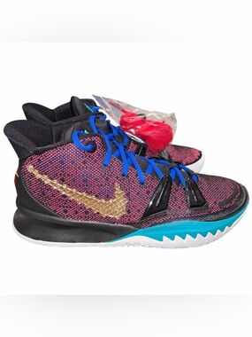 NEW Nike Kyrie 7 Chinese New Year Black/Metallic Gold High Top Sneakers Shoes 10